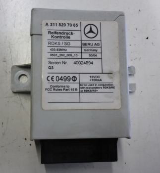 RDKS / SG Reifendruck Kontrolle Steuergerät A2118207085-Mercedes E-Klasse W211/S211 220CDI