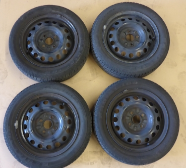 Kompletträder Sommerreifen 155/66R14-Citroën C1 (PM_, PN_) 1.4 HDi