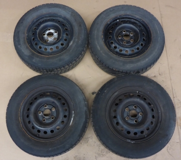 Komplett Räder 7D0601027A Winter Reifen 195/70R15C-VW T4 Kasten (70XA) 2.5