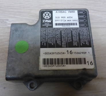 Airbag Steuergerät 3C0909605K-VW Passat 3C5 2.0 TDI