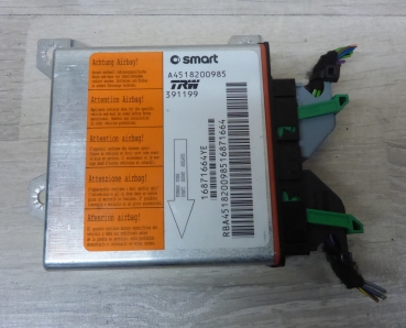 Airbag Steuergerät A4518200985-Smart ForTwo Coupe (451) 0.8 CDI