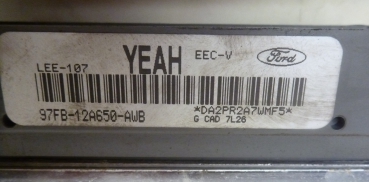 Preview: Motor Steuergerät 97FB 12A650 AWB-Ford Courier J5S 1.4i