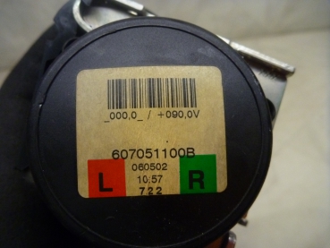 Preview: Sicherheits Gurt Straffer hinten links 607051100B-BMW 1er (E87) 118d