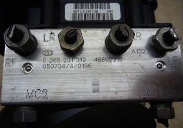 Preview: ABS Hydraulik Block 46802215 0265231312-Fiat Panda (169) 1.2