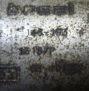 Preview: Bosal End Schalldämpfer Topf Auspuff-Fiat Panda (169) 1.2