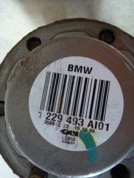 Preview: Antriebswelle Hinten Links 1229493-BMW 3er (E46) 318i