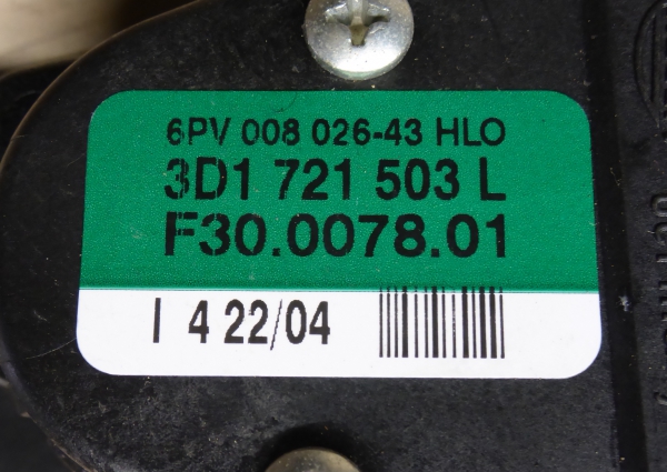 Gaspedal 3D1721503L-VW Phaeton 3D 3.2